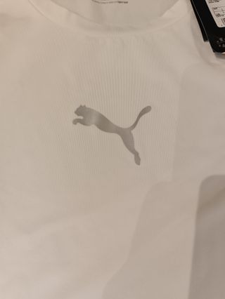 Puma T-Shirt Maglia DryCell Tg. L Bianca