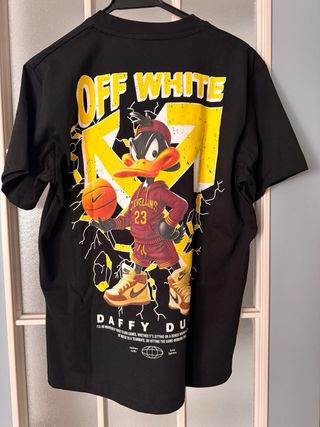 T-shirt Off White Daffy Duck Basket L