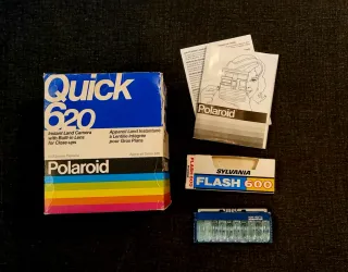 Polaroid Quick 620 Fotocamera Istantanea Vintage
