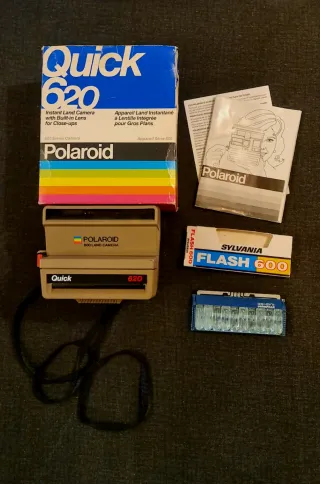 Polaroid Quick 620 Fotocamera Istantanea Vintage