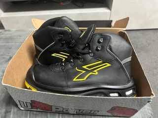 Scarpe antinfortunistiche U-Power nere/gialle