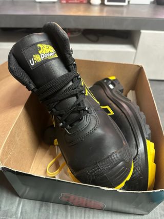 Scarpe antinfortunistiche U-Power nere/gialle
