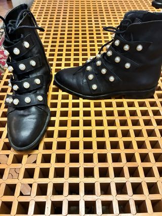 Botines Zara Ed. Limitada Perlas