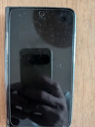 Google Pixel Fold Negro + funda + protector