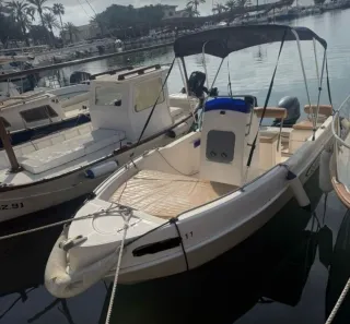 Barco Ribera 450 con remolque