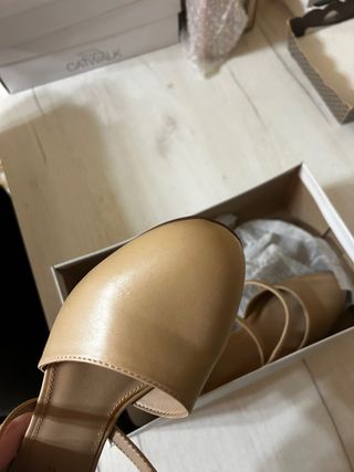 Zapatos de baile/boda beige