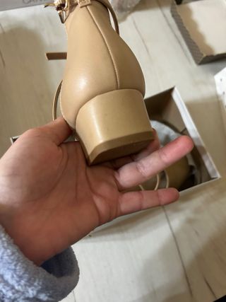 Zapatos de baile/boda beige