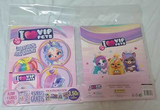 Lote 2 Álbumes VIP Pets