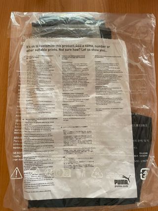 Pantalón Puma teamCUP Negro Talla 128