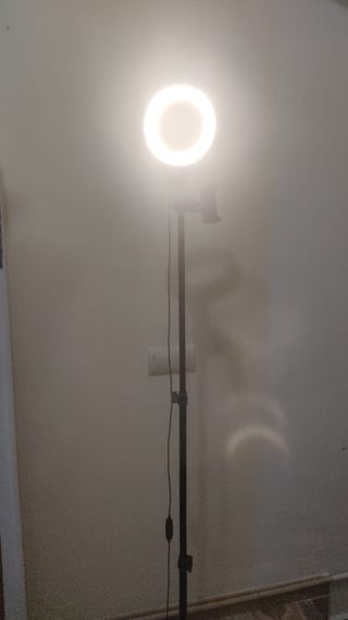 Anillo de Luz LED 16cm + Trípode 1.60m