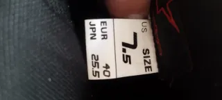 Botas de moto Alpinestars negras