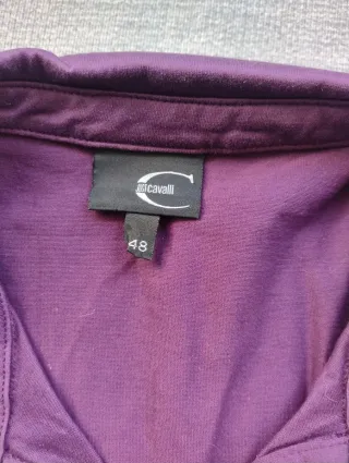 Polo Roberto Cavalli Viola Uomo