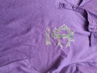 Polo Roberto Cavalli Viola Uomo