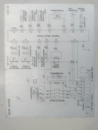 Placa Electrónica General AOG36RCD3L. Ventiladores