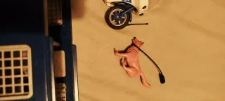 Playmobil Camión Policía con Moto y Perro