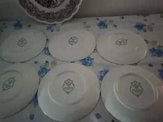 Servizio 6 Piatti Porcellana Swiss L