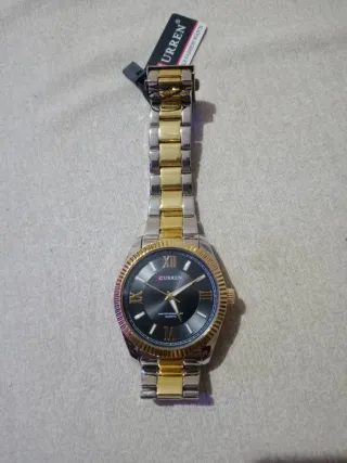 Orologio CURREN Uomo Oro Argento