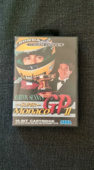 Ayrton Senna Super Monaco GP II MegaDrive PERFETTO