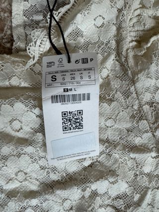 Camiseta encaje blanco