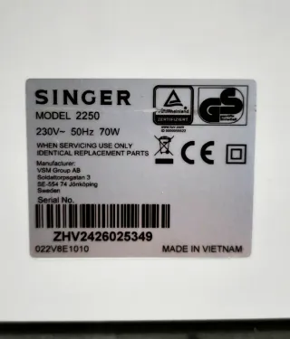 Máquina de coser Singer Nueva Sin Estrenar!!!