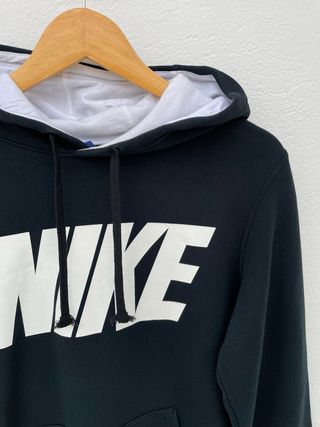 Sudadera Nike Negra Talla S Logo Streetwear
