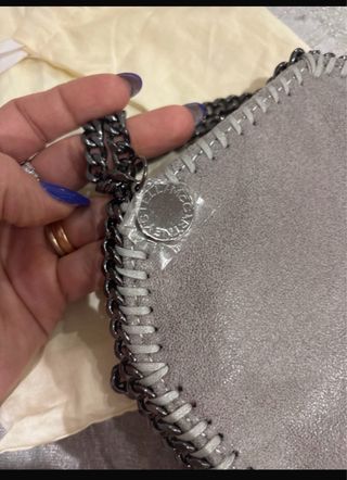 Stella McCartney Borsa Mini Grigia
