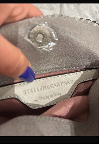 Stella McCartney Borsa Mini Grigia