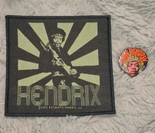 Patch Jimi Hendrix Pin Pack