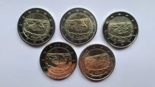 Lote 5 Monedas Alemania Sarre 2025
