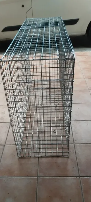 Gavión galvanizado electro soldado,de 4 mm 50 x 50