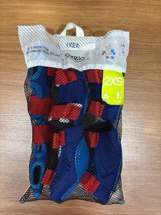 Protecciones Oxelo 2XS (Muñequeras, Coderas, Rodil