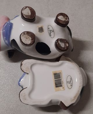 Set Lattiera e Zuccheriera a forma di Mucca