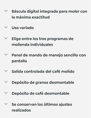 Molinet de cafè Melitta Calibra / Coffee grinder