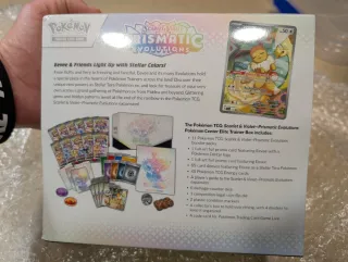 Pokemon Center Elite trainer box prismatic evoluti
