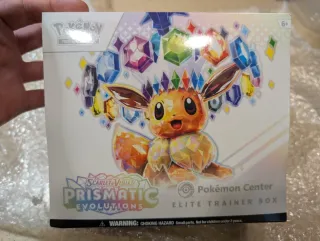 Pokemon Center Elite trainer box prismatic evoluti