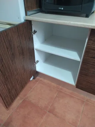 Muebles Cocina completa madera y terracota!!