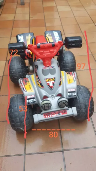 Quad a batería infantil Pantera