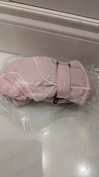 Manoplas de nieve rosas 4-8 años