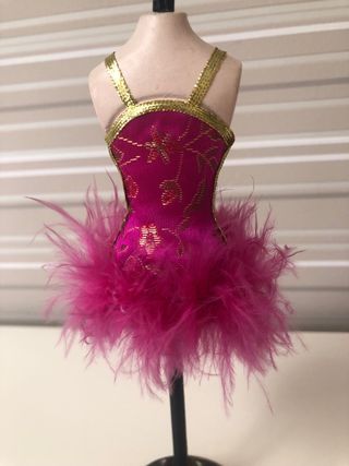 Maniquí Joyero Bailarina Rosa y Dorado