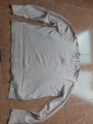 Jersey Zara Rosa Manga Larga