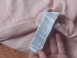 Jersey Zara Rosa Manga Larga