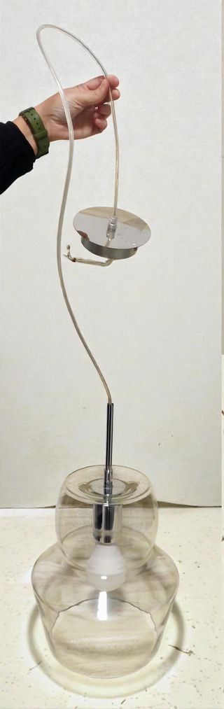 Lampada Sospensione Ideal Lux Zeno SP1 Vetro