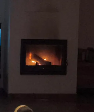 Chimenea Cassette Negra