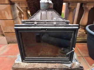 Chimenea Cassette Negra