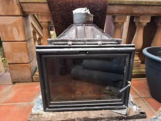 Chimenea Cassette Negra