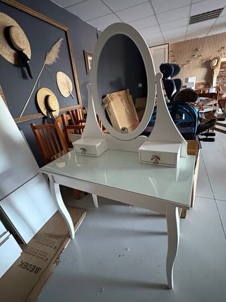 Tocador Blanco Ikea HEMNES 100x50 cm