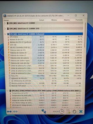 Laptop da gaming Dell G15 1151 RTX 3060