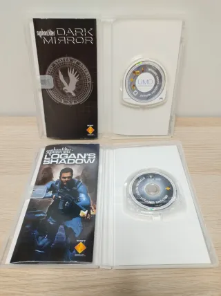 Pack PSP Syphon Filter Dark Mirror +Logan's Shadow