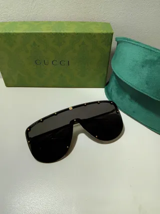 Gafas de LujoNegras y Doradas