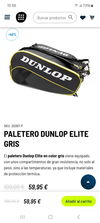 Paletero Dunlop Élite